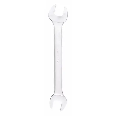 WESTWARD Open End Wrench: Alloy Steel, Satin, 14 mm_15 mm Head Size, 7 1/2 in Overall Lg - Metric, Double End, Open End Wrenches