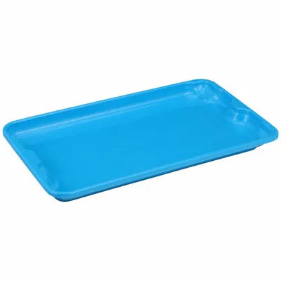 MOLDED FIBERGLASS Lid: 17 7/8 in x 10 5/8 in, Blue - Lids for Extreme-Temperature Stacking & Nesting Totes