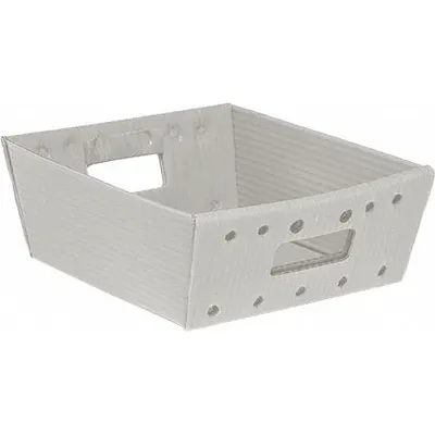 OEM Tray: 0.4159 cu ft - Lightweight Corrugated Plastic Nesting Trays