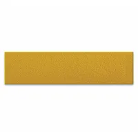 This preformed thermoplastic pavement marking features a yellow 'Lines' legend, measuring 12 inches in length and 3 feet in width. It is applied using a hand torch adhesion method, bonding permanently to asphalt or concrete surfaces. Commonly used for traffic guidance and safety markings on roadways, parking lots, and industrial floors