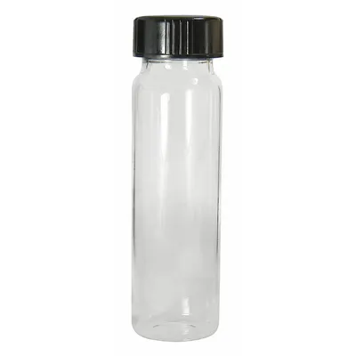 QORPAK Vial: 30 mL, Includes Closure, Phenolic, 25 mm Body Dia, Square - Glass Sample Vials