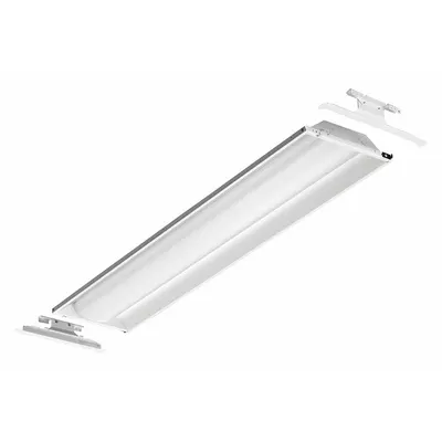 LITHONIA LIGHTING LED Troffer Retrofit Kit: 1 ft Lg, 4 ft Wd, 1,888 lm, 3500K, 15 W - LED Center-Basket Troffer Retrofit Kits