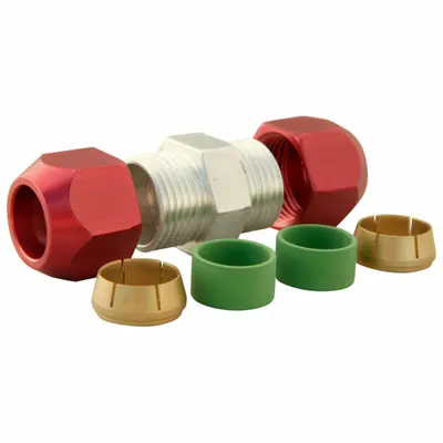 AIRSEPT Line Splice Straight Repair Kit: Line Splice Straight SAE Fittings, 76003 - Fleet and Vehicle Maintenance
