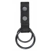 HEROS PRIDE Flashlight Holder: Black, Nylon, Ballistic, 5 1/2 in x 26 mm, Open Closure (MPN 1092)