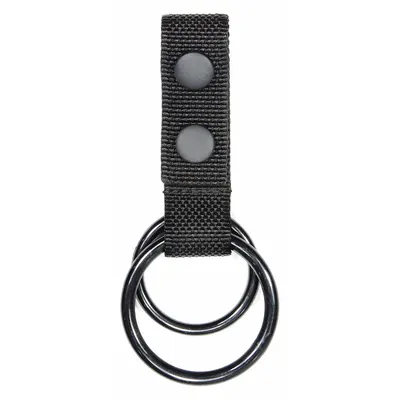 HEROS PRIDE Flashlight Holder: Black, Nylon, Ballistic, 5 1/2 in x 26 mm - Duty Equipment Pouches