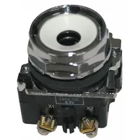 EATON Pilot Light: 30 mm Panel Mounting Size, No Lens Included, Incandescent, E34 Series (MPN E34TB120L)