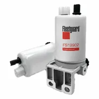 Spin-on fuel/water separator for diesel fuel systems. Removes water and contaminants to protect fuel injectors. Overall dimensions: 16 1/8 in length, 11 7/8 in height, 13 11/16 in width