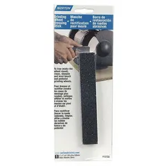 Dressing stick for truing and dressing metal-bond superabrasive grinding wheels. Type 37C150-MV, grade M. Dimensions: 6" length, 1/2" width, 1/2" height. Used to restore wheel geometry and expose fresh abrasive grains in precision grinding applications.