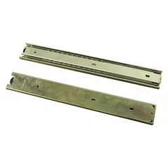 Ball bearing drawer slides for cabinet drawers, compatible with manufacturer model BSD-304011-01C. Mounting hardware not included. Suitable for smooth extension and retraction in industrial workstations, tool storage, and workshop cabinetry.
