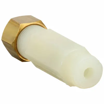 LITTLE GIANT Check Valve: Ball, Inline Valve Body, Nylon, 1/4 in Pipe Size, For Water Media - Nylon Ball Check Valves