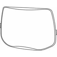 Clear outside protection plate for 9100 Series Welding Helmets. Pack of 10. Shields the main lens from spatter and debris during welding operations