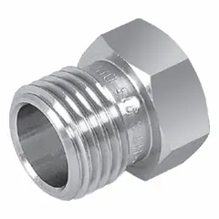 Stainless steel ultra high purity fitting for 1/4 in outer diameter tubing. Designed for leak-tight connections in critical gas and chemical systems where contamination control is required.