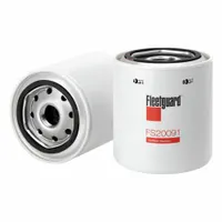 Spin-on fuel/water separator designed for Thermo King vehicles. Removes water and contaminants from diesel fuel to protect the engine's fuel system. Outside diameter 3 11/16 in