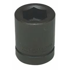 Metric impact socket with 1" drive and 29 mm hex size. 6-point standard configuration with black oxide finish. Designed for use with impact wrenches in heavy-duty fastening applications on industrial equipment, construction machinery, and automotive assemblies.