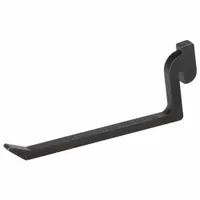 FLEXTUR Standard Hook: Std Hook, 3 in L x 0.3 in W x 1.5 in H, 20 lb Holding Capacity, 73524618