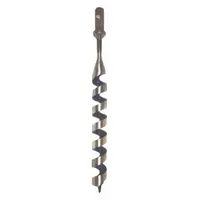 This carbon steel flighted screw auger head is designed for soil sampling and environmental drilling. With a 1 1/2 inch diameter and 12 inch length, it features a quick connect coupling for rapid attachment to compatible auger systems. The flighted screw design efficiently extracts soil cores for geotechnical, agricultural, and construction site investigations
