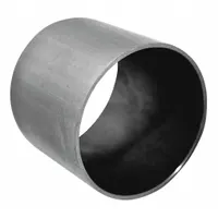 Aluminum cup liner for soil core sampling. Overall diameter 3 in, overall length 3 in. Used to contain and protect soil samples during collection and transport in environmental, geotechnical, and agricultural site investigations