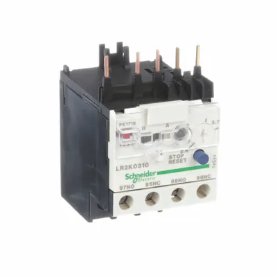 SCHNEIDER Overload Relay: Thermal Protection, 3 Poles, 1NO/1NC - IEC Thermal Overload Relays