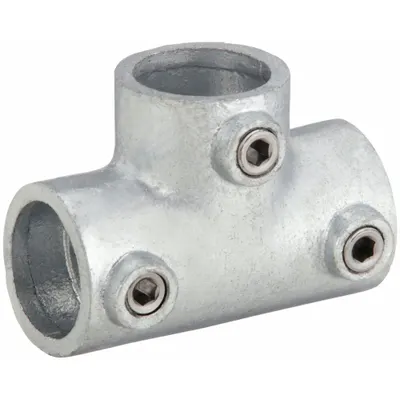 OEM Structural Pipe Fitting: Three-Socket Tee, Tee, 1 1/4 in For Pipe Size - Cast Iron Crosses & Tees
