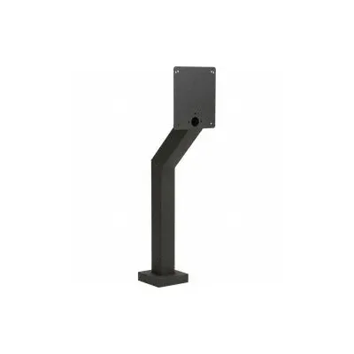 PEDESTAL PRO Mounting Post: 52 3/4 in Overall Ht, Black, Pedestal, 8 in x 12 in - Pedestals for Gate Operators