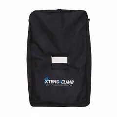 This black nylon carry case is designed for storing and transporting telescoping ladders from the Contractor Series. It provides a dedicated solution for carrying the ladder to job sites or storing it securely when not in use.