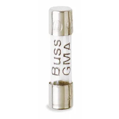 BUSSMANN Fuse: GMA Series, Fast-Acting, 300 mA, 250 V AC - Fast-Acting Cylindrical Fuses