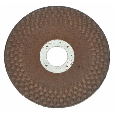 NORTON Depressed Center Grinding Wheel: Type 29, 4 1/2" x 1/8" x 7/8", Aluminum Oxide - General Purpose Grinding Wheels for Carbon & Stainless Steel