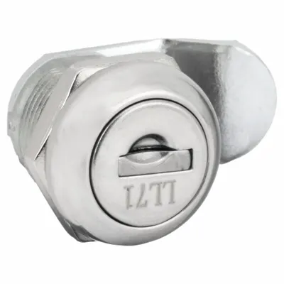 BUYERS PRODUCTS Vehicle Storage Lock: Lock, Junior Size Latches, 1 in Overall Ht, Steel - Truck Storage Locks & Latches