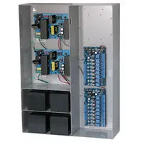 The ALTRONIX MAXIMAL77 is a power supply board housed in a steel enclosure. It accepts 115V AC input and provides a fused, regulated 24V DC output at up to 19A. Suitable for powering control panels, security systems, and access control equipment