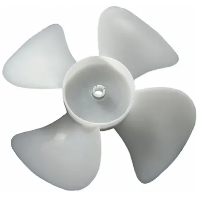 Dayton Propeller: 4 in Propeller Dia. (In.), 1/8 in Bore Dia. (In.) - DAYTON Plastic Fan Blades with CW Facing Discharge