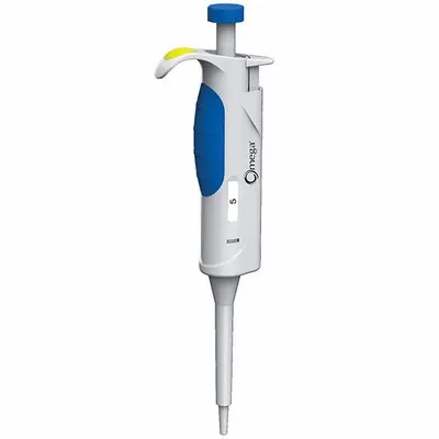 COLE-PARMER Single-Channel Pipettor: 1 Channels, 5 ul Capacity - Max - Single Channel Pipetters