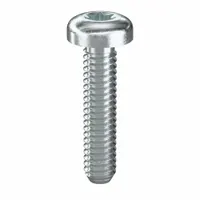 Machine Screw: #8-32 Thread Size, 3/4 in Lg, Steel, Zinc-Plated, Pan, Torx®/Star, 100 PK (MPN 480530)