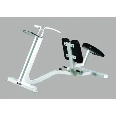 PROMAXIMA Stretching Machine: Steel, Powder Coated, Gray, Black, Vinyl, 48 in Overall Lg - Stretching Machines