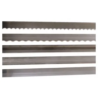 STARRETT Band Saw Blade: Foam/Fresh Meat/Paper/Rubber/Vegetables, Scalloped Cutting Edge - Scalloped-Edge Blades for Cutting Soft Food & Cardboard