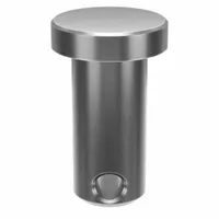 This 18-8 stainless steel clevis pin has a 1/4 in diameter and a 19/32 in shank length. It is used in mechanical linkages to connect a clevis fork to a rod or other component, providing a pivot point in machinery and equipment
