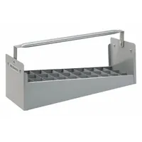 Nipple Caddy: Steel, For 1 1/2 in Pipe Nipples, 30 Compartments, 6 1/2 in H, 19 5/8 in W (MPN 35XR75)