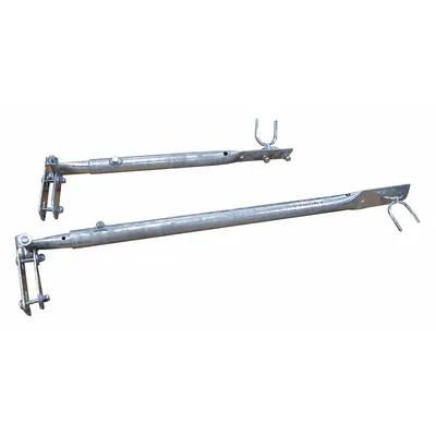 GARLOCK SAFETY SYSTEMS Ladder Connector: 24 in x 3 1/2 in, Permanent, Ladder Connector - Guardrail Components for Ladder Entry