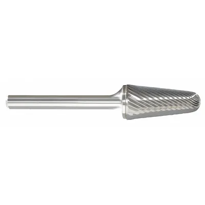 OEM Carbide Bur: Ball-Nosed Cone - Single-Cut Ball-Nosed Cone Burs