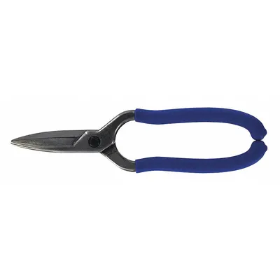 MIDWEST SNIPS Duckbill Snip: Straight, 7 3/4 in Overall Lg, 2 in Cutting Lg, Steel, Plastic - Duckbill Snips
