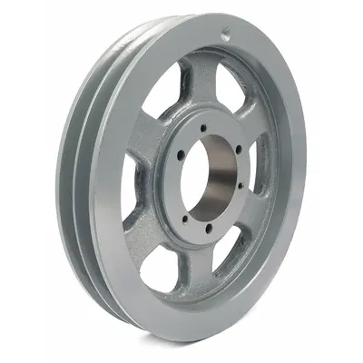 OEM V-Belt Pulley: 3V2500 - Bushed-Bore Cast-Iron Wedge V-Belt Pulleys