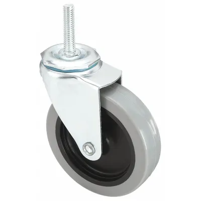 OEM Stem Caster: Swivel - Standard Threaded Stem Casters