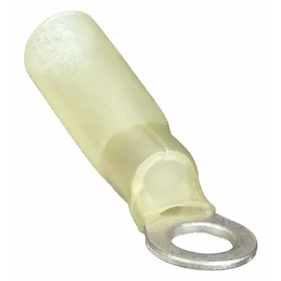 OEM Ring Terminal: Yellow - Insulated Ring Terminals with Heat Shrink