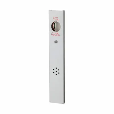 VON DUPRIN Exit Door Alarm Kit: 9 V DC, Mortise, Steel, Siren - Standard Door Alarms