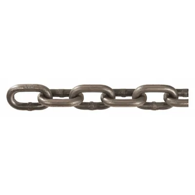 PEERLESS Straight Chain: 1/4 in Chain Trade Size, 43 Chain Grade, Carbon Steel, Straight - Grade-43 Load-Securing Chains