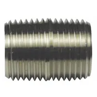 CALBRITE Nipple: 2 in Trade Size, 316 Stainless Steel, 2 1/16 in Overall Lg, Rigid Nipple (MPN S620CLCN00)