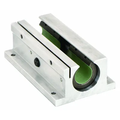 THOMSON Twin Open Self-Aligning Pillow Block Linear Plain Bearing - Twin Open Self-Aligning Pillow Block Linear Plain Bearings