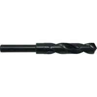 CLE-LINE Reduced Shank Drill Bit: 17 mm, 118° Point, Black Oxide HSS (MPN C21078)