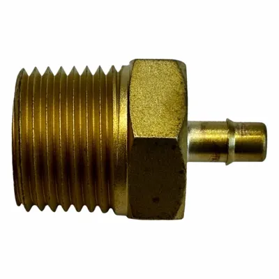 MEM-CO Standard Brass Barbed Tube Fitting, 3/4B5 - Standard Brass Barbed Tube Fittings