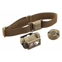 Infrared Headlamp: 275 lm, 6 hr Run Time at Max. Brightness, 113 m Max Beam, 4 Light Outputs, Tan (MPN 14513)