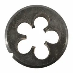 This WESTWARD power tool part has a solid 1-1/2in outer diameter and M14x1-1/4 thread specification. It is used as a replacement component in compatible power tools.